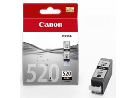 Canon CARTRIDGE PGI-520BK černá TWIN-PACK pro PIXMA MP620, MP630 (640 str.)