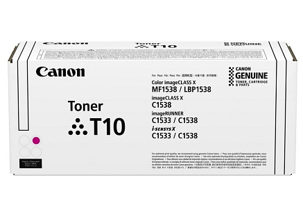 CANON TONER T10 MAGENTA pro i-SENSYS X C1533i, C1533iF, C1538i, C1538Fi  (10 000 str.)