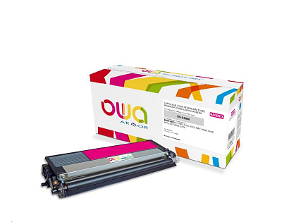 OWA Armor toner pro BROTHER HL 4140, 4150, 4570, MFC 9460 DCP 9055, 9270, 1500 Stran, TN320M, červená/magenta (TN-320M)