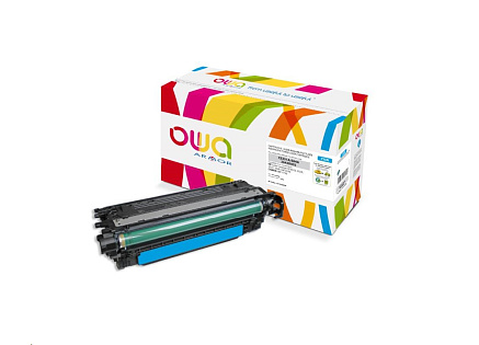 OWA Armor toner pro HP Color Laserjet CP3525, 7000 Stran, CE251A, modrá/cyan