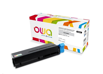 OWA Armor toner pro OKI B431, MB461, MB471, MB491, 7000 Stran, 44574802, černá/black
