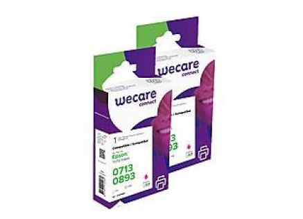 WECARE Armor cartridge pro EPSON Stylus D78/ DX4000 (T071340), sada červená, 2x9ml