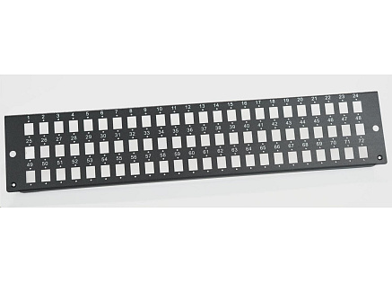 Čelo optické vany 72xSC simplex pro OPVANA2UN-OPTR