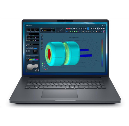 DELL NTB Pro Max Plus 18 MB18250/U9-285HX/32GB/1TSSD/18" QHD+/IR Cam/NVI RTX 3000/280W Type-C/WLAN/Bck Kb/W11P/3Y PS NBD