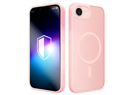 3mk ochranný kryt Misty MagCase Pink pro Apple iPhone 16E/ iPhone 17E