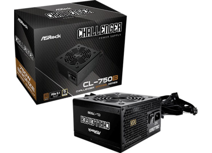 ASROCK zdroj CL-750B,750W, 80Plus Bronze, 120 mm, ATX 2.52
