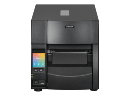 Citizen CL-S703IIIR, 12 dots/mm (300 dpi), peeler, rewind, Dual-IF, EPLII, ZPLII, Datamax, black