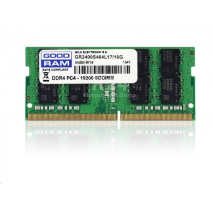 GOODRAM SODIMM DDR4 16GB 2400MHz CL17
