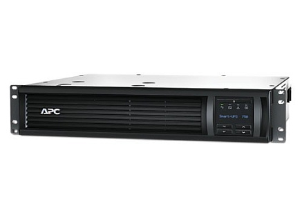 APC Smart-UPS 750VA LCD RM 2U 230V (500W) with Network Card