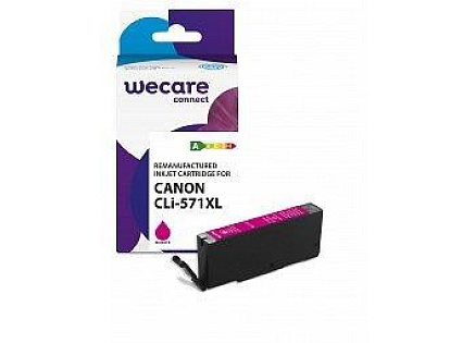 WECARE ARMOR cartridge pro Canon Pixma MG5751 (CLI571MXL), magenta, 11ml