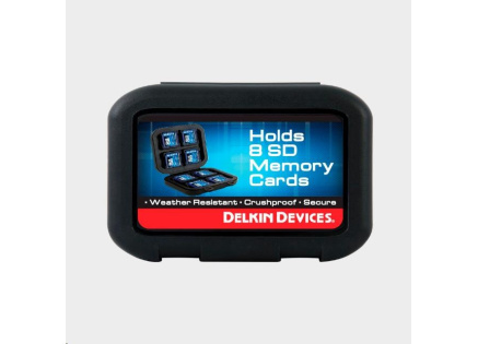 Delkin Weather Resistant Case for 8 SD cards