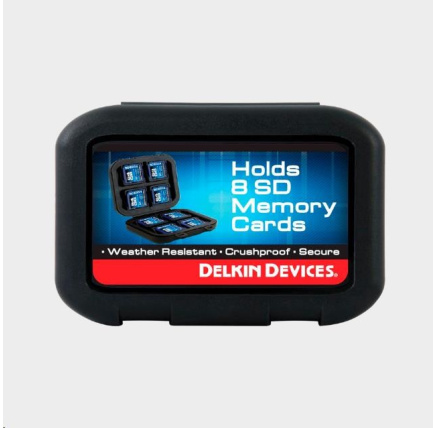 Delkin Weather Resistant Case for 8 SD cards Delkin Weather Resistant Case for 8 SD cards