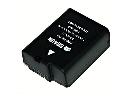 Braun akumulátor NIKON EN-EL21. 1200mAh