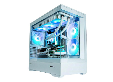 ZALMAN case P30, Mini Tower, mATX, 1xUSB 3.0, 1xUSB-C, 3x 120mm ARGB Fan, bílá