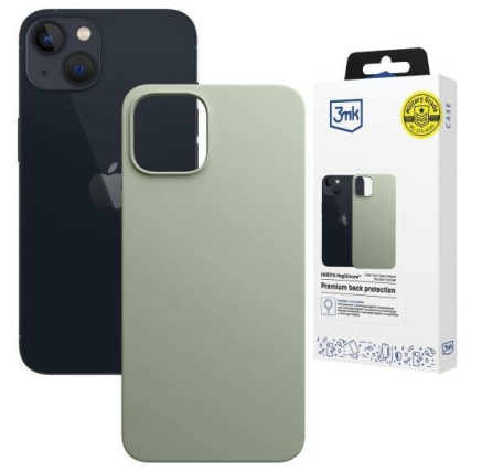 3mk ochranný kryt HARDY MagSilicone pro Apple iPhone 15 Green 3mk ochranný kryt HARDY MagSilicone pro Apple iPhone 15 Green