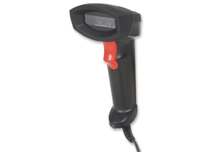 MANHATTAN Čtečka čárových kódů CCD Gun Type, CCD, IP54, 500 mm Scan Depth, Black, Enterprise Box MANHATTAN Čtečka čárových kódů CCD Gun Type, CCD, IP54, 500 mm Scan Depth, Black, Enterprise Box