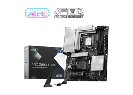 MSI MB Sc LGA1851 PRO Z890-P WIFI, Intel Z890, 4xDDR5, 1xDP, 1xHDMI, 1xDP Type-C, WI-FI