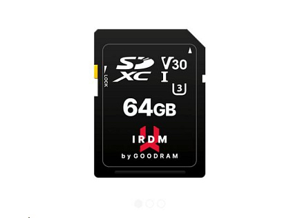 GOODRAM SDXC karta 64GB IRDM (R:100/W:70 MB/s) UHS-I U3