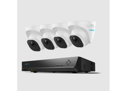 REOLINK bezpečnostní kamerový set NVS8-8MD4, RLK8-800D4, 4x Kamera, 2TB