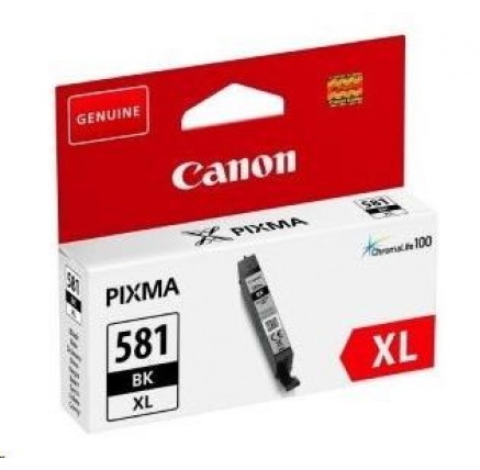 Canon CARTRIDGE CLI-581XL černá pro PIXMA TS615x, TS625x, TS635x, TR7550, TS815x (3200 str.) Canon CARTRIDGE CLI-581XL černá pro PIXMA TS615x, TS625x, TS635x, TR7550, TS815x (3200 str.)