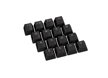 ENDORFY Klávesy PBT Double shot, černá