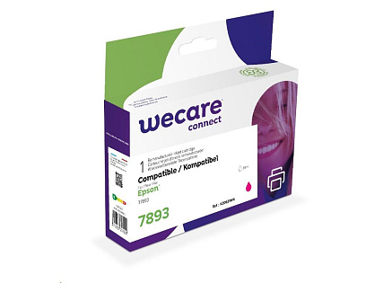 WECARE ARMOR cartridge pro Epson WorkForce Pro WF-5110, 5190, 5620, 5690 (C13T789340), červená/magenta, 38ml, 4000str WECARE ARMOR cartridge pro Epson WorkForce Pro WF-5110, 5190, 5620, 5690 (C13T789340), červená/magenta, 38ml, 4000str