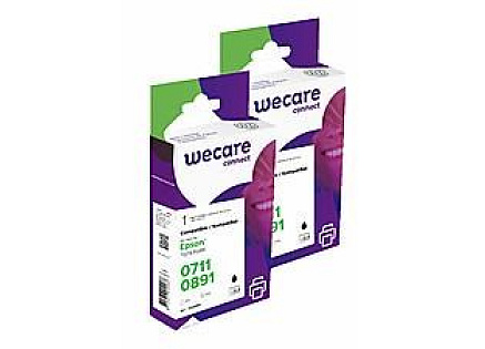 WECARE Armor cartridge pro EPSON Stylus D78/ DX4000 (T071140), sada černá, 2x9ml WECARE Armor cartridge pro EPSON Stylus D78/ DX4000 (T071140), sada černá, 2x9ml