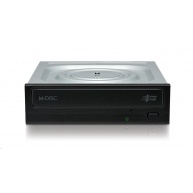 HITACHI LG - interní mechanika DVD-W/CD-RW/DVD±R/±RW/RAM/M-DISC GH24NSD6, Black, box+SW