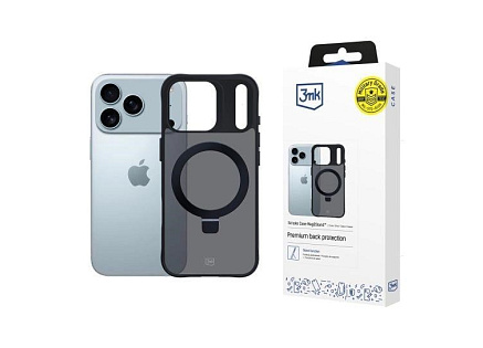 3mk ochranný kryt Smoke Case Mag&Stand pro Apple iPhone 17 Pro Max