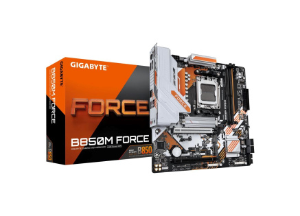 GIGABYTE MB Sc AM5 B850M FORCE, AMD B850, 2xDDR5, 1xDP, 1xHDMI, mATX
