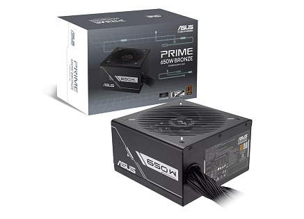 ASUS zdroj Prime 650W Bronze,135mm, 80 Plus Bronze ASUS zdroj Prime 650W Bronze,135mm, 80 Plus Bronze
