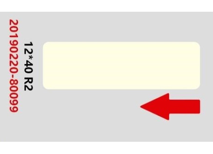 Niimbot štítky RP 12x40mm 160ks LightYellow pro D11 a D110