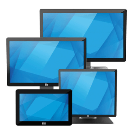 Elo 2202L, 54.6cm (21.5''), Projected Capacitive, Full HD, USB, kit (USB), black