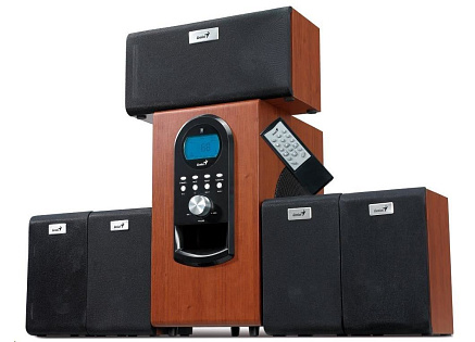 GENIUS repro SW-HF 5.1 6000 Ver. II/ 5.1/ 200W/ Dřevěné/ Dálkový ovladač GENIUS repro SW-HF 5.1 6000 Ver. II/ 5.1/ 200W/ Dřevěné/ Dálkový ovladač