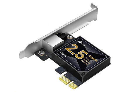 TP-Link TX201 PCIe adapter (1xPCIe2.1,1x2,5GbE)