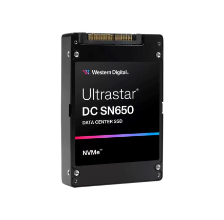 WD Enterprise SSD 15.36TB Ultrastar DC SN650, PCIe Gen4, (R:6600, W:2800MB/s), RI-1DW/D BICS5 SE WD Enterprise SSD 15.36TB Ultrastar DC SN650, PCIe Gen4, (R:6600, W:2800MB/s), RI-1DW/D BICS5 SE
