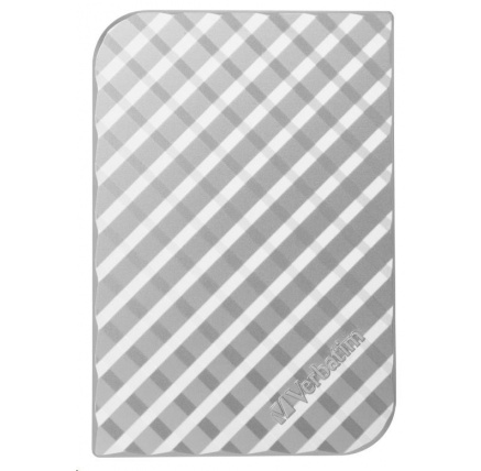 VERBATIM Externí HDD 1TB Store 'n' Go Portable Hard Drive USB 3.0, Silver GEN II VERBATIM Externí HDD 1TB Store 'n' Go Portable Hard Drive USB 3.0, Silver GEN II