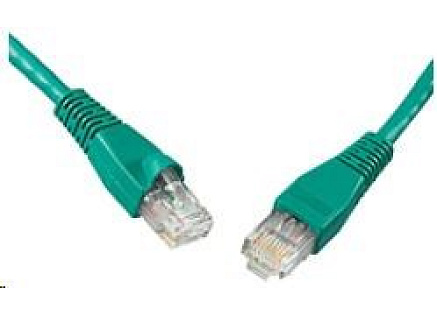 Solarix Patch kabel CAT6 UTP PVC 2m zelený snag-proof C6-114GR-2MB
