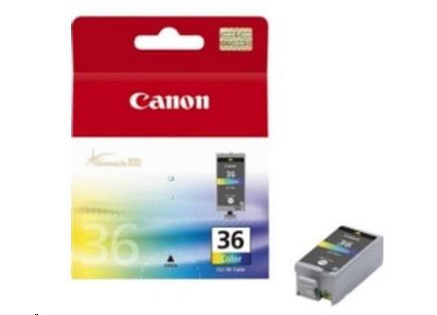 Canon CARTRIDGE CLI-36 barevná TWIN-PACK pro PIXMA iP100, iP110, mini260, mini320 (249 str.) Canon CARTRIDGE CLI-36 barevná TWIN-PACK pro PIXMA iP100, iP110, mini260, mini320 (249 str.)