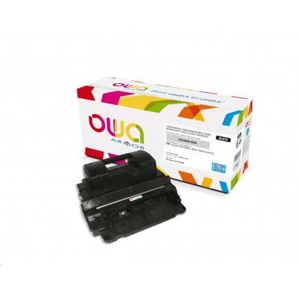 OWA Armor toner pro HP Laserjet 600 M602, M603, M4555 , 32000 Stran, CE390X JUMBO, černá/black OWA Armor toner pro HP Laserjet 600 M602, M603, M4555 , 32000 Stran, CE390X JUMBO, černá/black