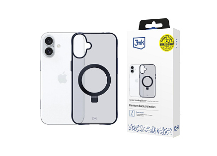 3mk ochranný kryt Smoke Case Mag&Stand pro Apple iPhone 16