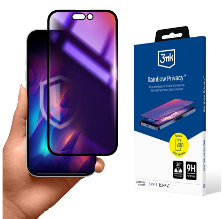 3mk Rainbow Privacy pro Apple iPhone 15 Pro 3mk Rainbow Privacy pro Apple iPhone 15 Pro
