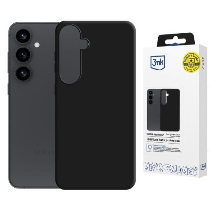 3mk ochranný kryt HARDY MagSilicone pro Samsung Galaxy S25 Black 3mk ochranný kryt HARDY MagSilicone pro Samsung Galaxy S25 Black