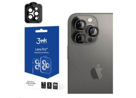 3mk Lens Protection Pro pro Apple iPhone 13 Pro / iPhone 13 Pro Max, Graphite Gray