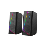 C-TECH reproduktory SPK-17, 2.0, RGB, černá