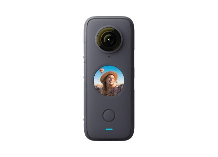 Insta360 ONE X2 akční outdoorová kamera, vodotěsná, dvojice 360° objektivů, 30 fps, ovládání hlasem Insta360 ONE X2 akční outdoorová kamera, vodotěsná, dvojice 360° objektivů, 30 fps, ovládání hlasem