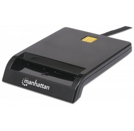 MANHATTAN Čtečka čipových karet, USB, kontaktní externí