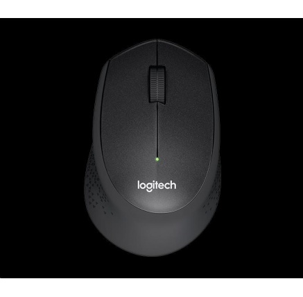 Logitech Wireless Mouse M330 Silent Plus, black