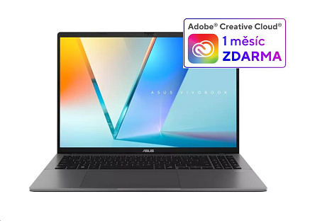 ASUS NTB Vivobook S 16 (M3607KA-OLED056WZ), AI 5 330, 16" 1920x1200, 32GB, 512GB SSD, Radeon, W11 Home, Matte Gray ASUS NTB Vivobook S 16 (M3607KA-OLED056WZ), AI 5 330, 16" 1920x1200, 32GB, 512GB SSD, Radeon, W11 Home, Matte Gray