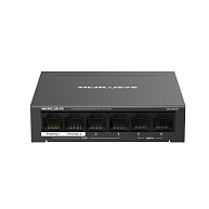 MERCUSYS switch MS106GP (6xGbE,4xPoE+,65W,fanless)